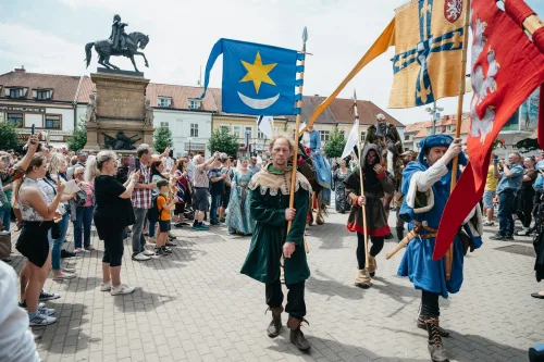 Fotografie z akce Slavnost na dvoře krále Jiřího – Poděbrady