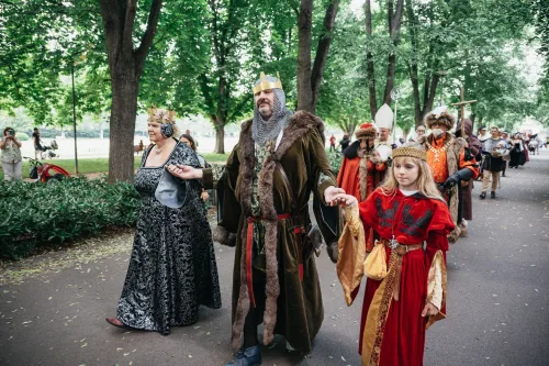 Fotografie z akce Slavnost na dvoře krále Jiřího – Poděbrady