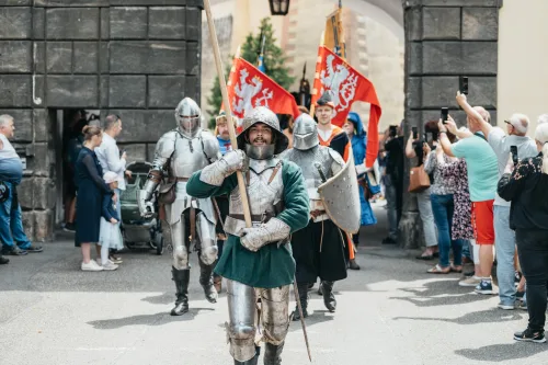 Fotografie z akce Slavnost na dvoře krále Jiřího – Poděbrady