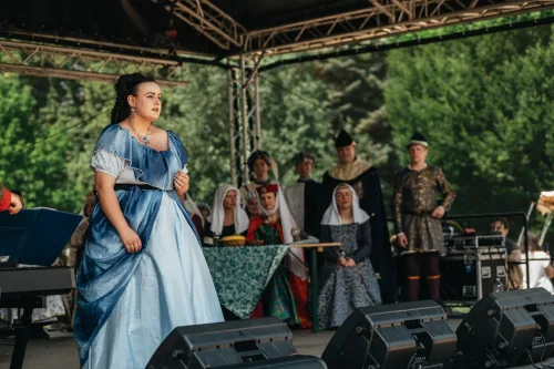 Fotografie z akce Slavnost na dvoře krále Jiřího – Poděbrady