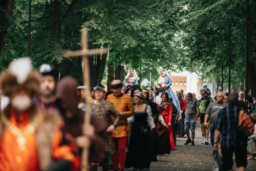 Fotografie z akce Slavnost na dvoře krále Jiřího – Poděbrady