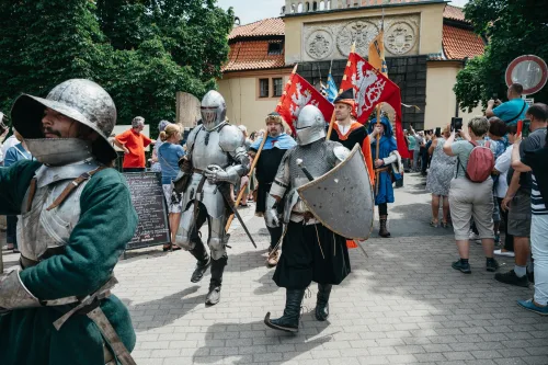 Fotografie z akce Slavnost na dvoře krále Jiřího – Poděbrady