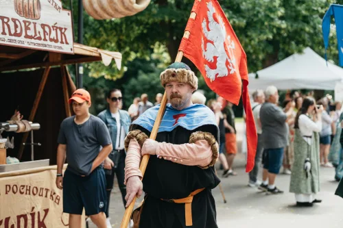 Fotografie z akce Slavnost na dvoře krále Jiřího – Poděbrady