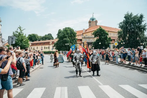 Fotografie z akce Slavnost na dvoře krále Jiřího – Poděbrady