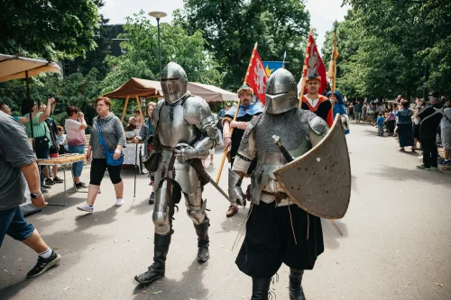 Fotografie z akce Slavnost na dvoře krále Jiřího – Poděbrady