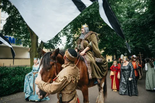 Fotografie z akce Slavnost na dvoře krále Jiřího – Poděbrady