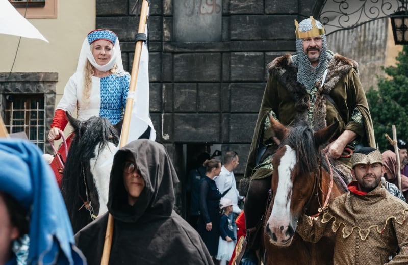 Slavnosti na dvoře krále Jiřího - Poděbrady 2023