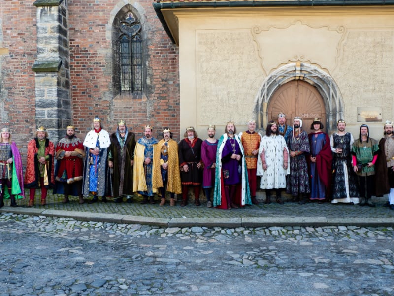 Průvod králů Nymburk 2025